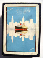 cunard playing cards for sale  PORTSMOUTH