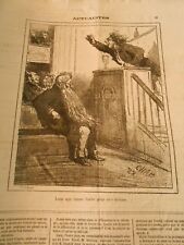 Caricature 1873 politique d'occasion  Bourgoin-Jallieu