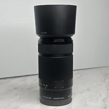 Sony E Mount 55-210mm Black Lens SEL55210 F4.5-6.3 with Lens Hood, Case & Caps na sprzedaż  Wysyłka do Poland