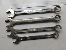 4 STANLEY METRIC COMBINATION SPANNERS.  (N13257), used for sale  Shipping to South Africa
