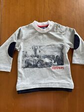 Used, Ferrari (Italy) NWOT Grey/Black Race Car Cotton Knit Long Sl T-Shirt-0-3Mos for sale  Shipping to South Africa