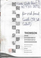 Thomson dth 8040 gebraucht kaufen  Lasbek, Pölitz, Steinhorst, Stubben