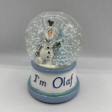 Globo de nieve musical ""I'm Olaf"" de Disney Frozen reproduce la canción Let it Go funciona limpio segunda mano  Embacar hacia Argentina