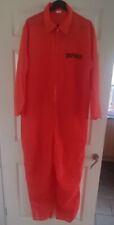 Orange prisoner overalls for sale  FERRYHILL