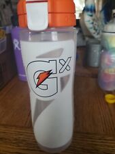 Garrafa de água de hidratação Gatorade Gx apertar bebida esportiva antiderrapante 30 oz branca  comprar usado  Enviando para Brazil