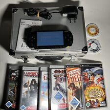 Gebraucht, Sony PSP 1000 Value Pack Schwarz Handheld-Spielkonsole Mit Spiele Und Koffer gebraucht kaufen  Parsau