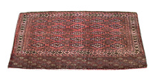 Fabulous Antique Tribal Yomud Rug 4'3 x 2'1 ft Turkoman Tribal Rug Fine Quality for sale  Shipping to South Africa
