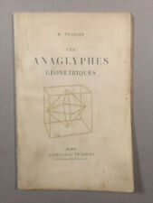 Anaglyphes géométriques vuib d'occasion  Paris X