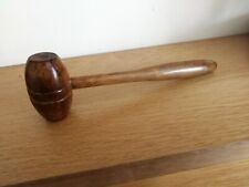 Vintage wooden gavel for sale  BILLINGSHURST