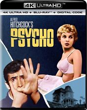 Psycho (1960) [4K UHD Blu-ray Disc/Blu-ray Disc/Código Digital] comprar usado  Enviando para Brazil
