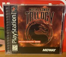 Mortal Kombat Trilogy (PlayStation 1, 1996) Completo segunda mano  Embacar hacia Argentina