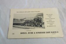 Vintage romney hythe for sale  BISHOP'S STORTFORD