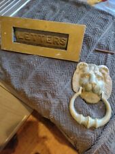 Vintage brass knocker for sale  BISHOP AUCKLAND