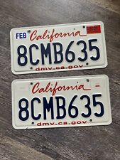 California license plates for sale  Yorba Linda
