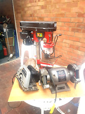 PILLAR DRILL, CIRCULAR SAW and BENCH GRINDER/POLISHER used in working order. for sale  WESTON-SUPER-MARE
