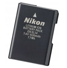 Batería Original NIKON EN-EL14 * D3100 D3200 D3300 D3400 D5100 D5200 D5300 D5500 segunda mano  Embacar hacia Argentina