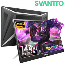 Monitor para jogos portátil SVANTTO 144Hz 15,6” 1080P HDMI HDR tela para laptop PC comprar usado  Enviando para Brazil