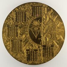 Médaille calendrier 1976 d'occasion  Bihorel