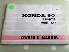 Honda s90 genuine for sale  BRIGHTON