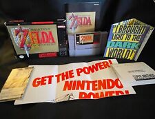 The Legend of Zelda A Link to the Past 1992 completo con inserciones originales segunda mano  Embacar hacia Argentina