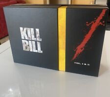 KILL BILL COLLECTOR’S EDITION BOX LIMITED VOL. 1-2 RARO DVD COFANETTO COLLECTORS usato  Italia