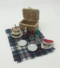Puppenhaus picknickkorb teppic gebraucht kaufen  Versand nach Germany