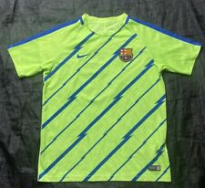 Barca Nike FC Barcelona trening neonowa koszulka jersey rozmiar xl.Chłopcy (XS dorośli) na sprzedaż  PL