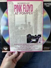 Pink Floyd Live At Pompeii Laserdisc LD 1972 Concerto RARO, usado comprar usado  Enviando para Brazil