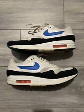 Tamanho 10.5 - Nike Air Max 1 foto azul laranja total comprar usado  Enviando para Brazil