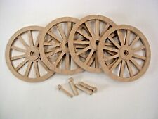 Wagon cannon wheels for sale  Shipping to Ireland