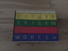 Mischief wooden alphabet for sale  DUNSTABLE