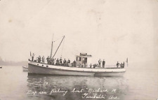 Garibaldi Oregon Deep Sea Fishing Boat Richard M - RPPC Real Photo Postcard for sale  Shipping to South Africa