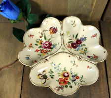 Prato de servir antigo francês antigo de porcelana dividido Paris pintado à mão  comprar usado  Enviando para Brazil