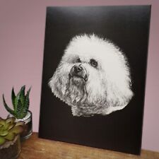 Dog picture art for sale  LONDON