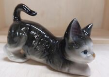 vintage cat figurine tabby cat for sale  OKEHAMPTON