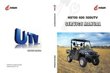 Manual de serviço HiSun HS700 HS600 HS500 UTV | CD comprar usado  Enviando para Brazil