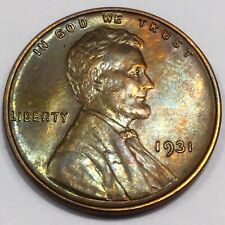 Hermosa moneda de centavo Lincoln Wheat 1931 sin circular segunda mano  Embacar hacia Argentina