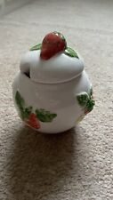 Strawberry jam pot for sale  MARLOW