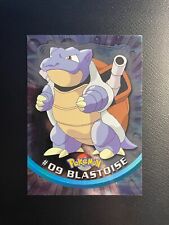 Blastoise #9 Silver Foil Holo Topps Pokemon Series 1 primeira edição logotipo azul comprar usado  Enviando para Brazil