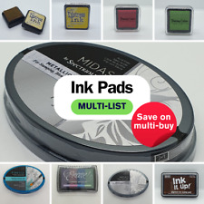 Ink pads stamping for sale  Shipping to Ireland