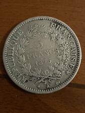 Francs 1875 argento usato  Italia
