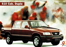 Usado, Chevrolet S10 Cabine Dupla pick-up (made in Brazil) _1998 Prospekt / Brochure comprar usado  Enviando para Brazil
