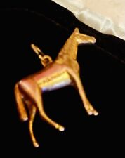 9ct heavy gold horse for sale  GLASGOW