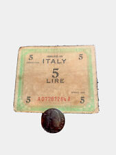 Banconota lire 1943 usato  Roma