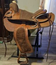 Leather horse saddle for sale  Clyde