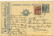 Cartolina postale cent. usato  Mantova