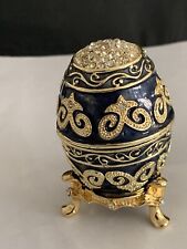 Decorated brass egg for sale  UK