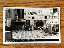 Oregon, OR, RPPC, Waldport, Van's Cape Cod Cottages Interior, Lareira, PM 1939 comprar usado  Enviando para Brazil