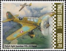 Usado, Estampilla de avión de la Fuerza Aérea Polaca de la Segunda Guerra Mundial 1939 Batalla de Polonia PZL.23 (2019) segunda mano  Embacar hacia Argentina