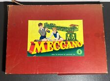 Meccano Vintage Mix Pieces + Instructions Outfit No.2 Boxed Part Set for sale  Shipping to South Africa